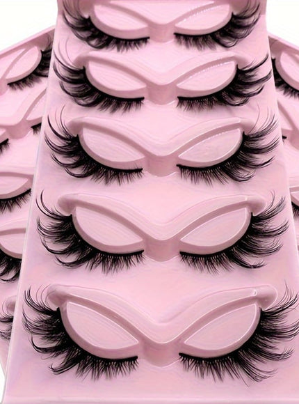 KissICON KissIcon Wispy Faux Mink Eyelashes - Dramatic Cat