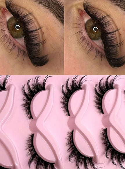 KissICON KissIcon Wispy Faux Mink Eyelashes - Dramatic Cat