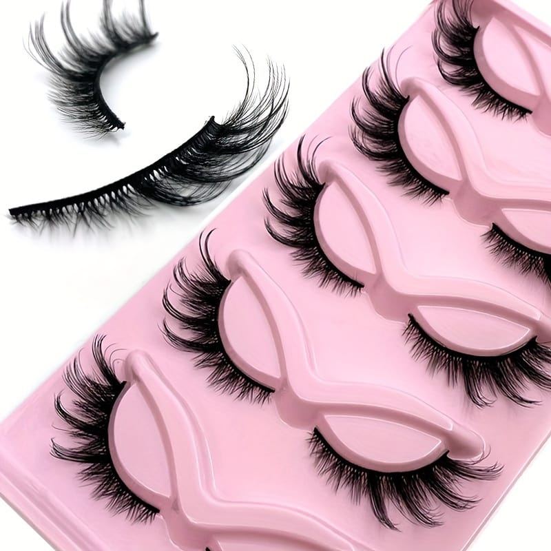 KissICON KissIcon Wispy Faux Mink Eyelashes - Dramatic Cat