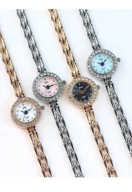 KissICON KissIcon Women Diamond Bracelet Watch - Elegant Quartz