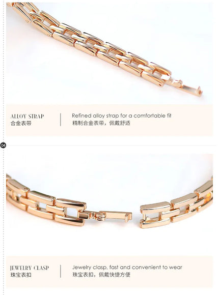 KissICON KissIcon Women Diamond Bracelet Watch - Elegant Quartz