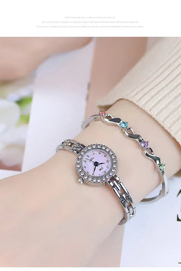 KissICON KissIcon Women Diamond Bracelet Watch - Elegant Quartz