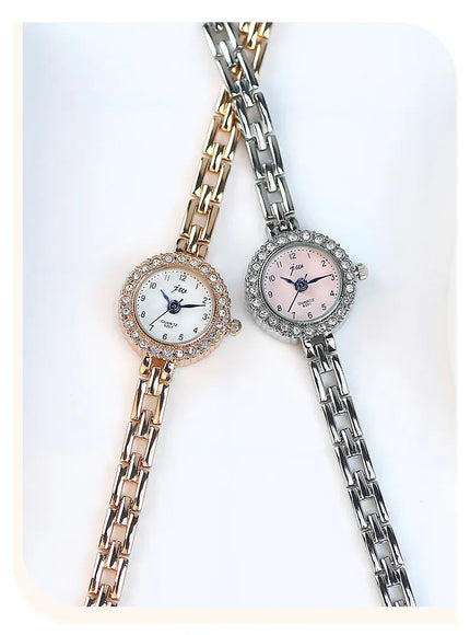 KissICON KissIcon Women Diamond Bracelet Watch - Elegant Quartz