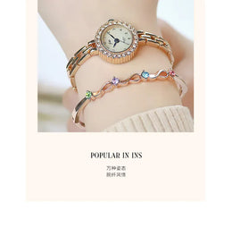 KissICON KissIcon Women Diamond Bracelet Watch - Elegant Quartz