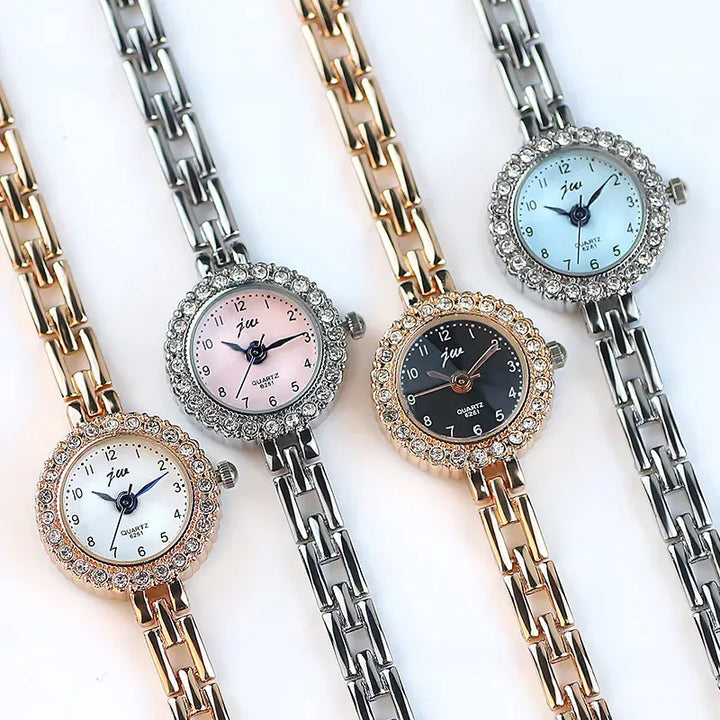 KissIcon Women Diamond Bracelet Watch - Elegant Quartz