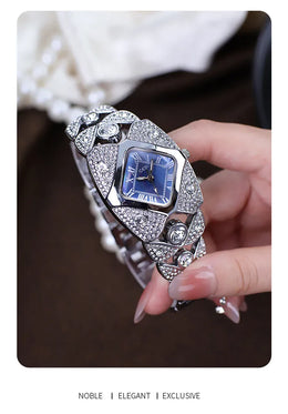 KissICON KissIcon Women Diamond Inlaid Luxury Watch - Waterproof