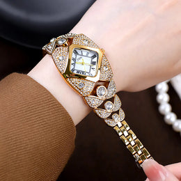 KissICON KissIcon Women Diamond Inlaid Luxury Watch - Waterproof