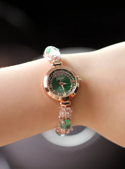 KissICON KissIcon Women's Luminous Green Quartz Watch - Waterproof