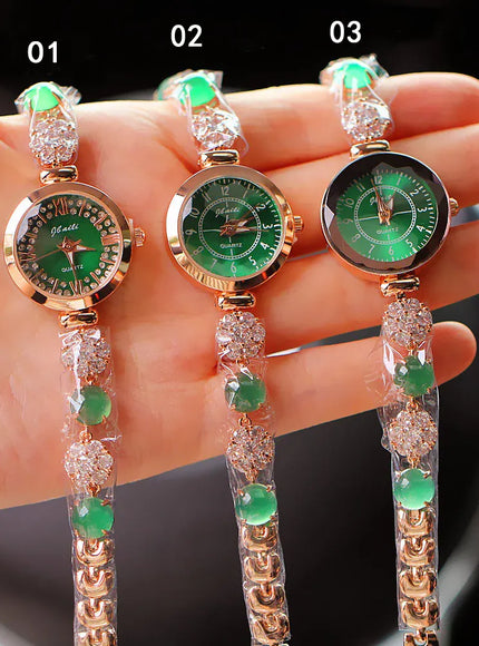 KissICON KissIcon Women's Luminous Green Quartz Watch - Waterproof