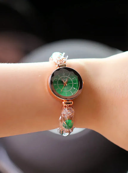 KissICON KissIcon Women's Luminous Green Quartz Watch - Waterproof