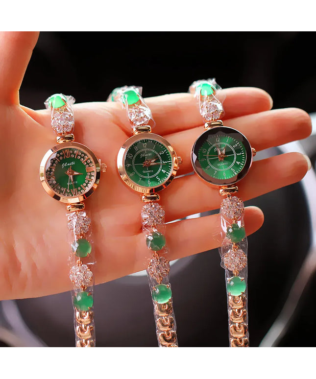KissICON KissIcon Women's Luminous Green Quartz Watch - Waterproof
