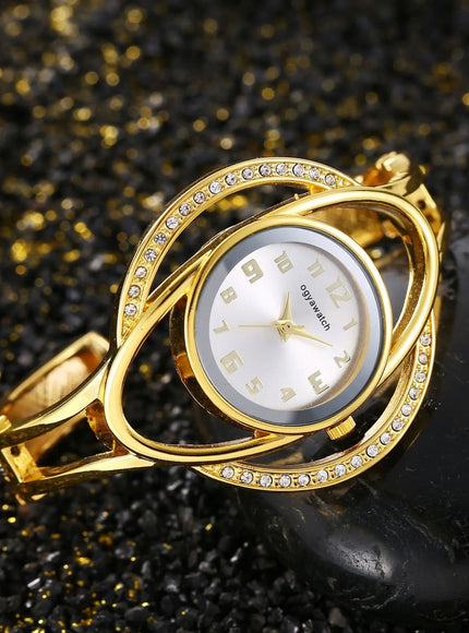 KissICON KissIcon Women's Watch Gold Tone Stainless - Light