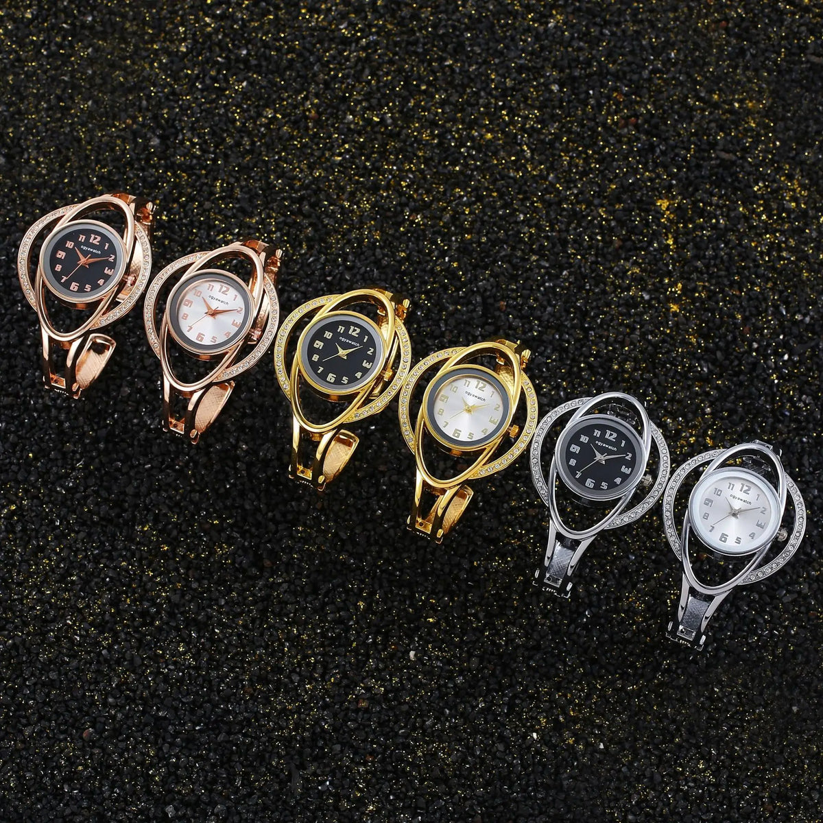 KissICON KissIcon Women's Watch Gold Tone Stainless - Light