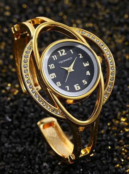 KissICON KissIcon Women's Watch Gold Tone Stainless - Light