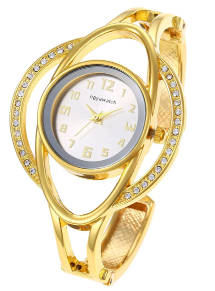 KissICON KissIcon Women's Watch Gold Tone Stainless - Light
