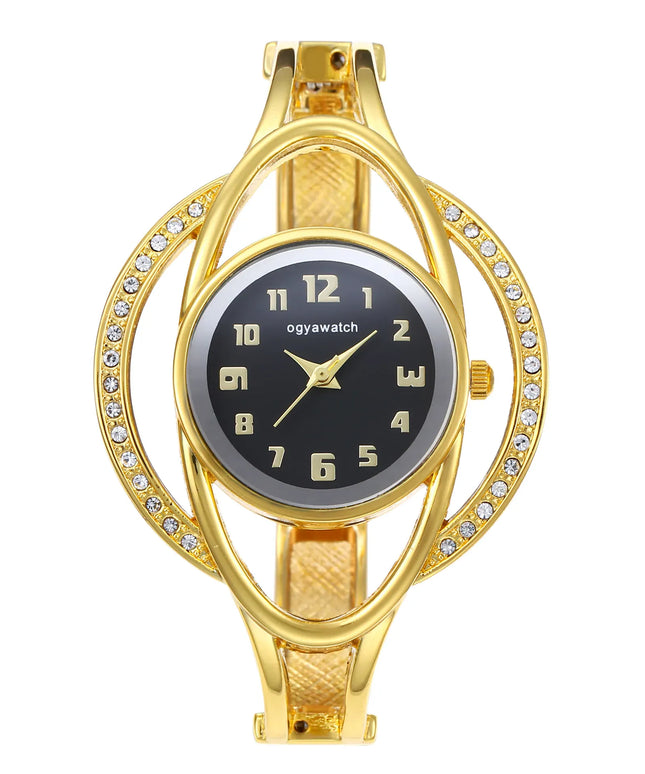 KissICON KissIcon Women's Watch Gold Tone Stainless - Light