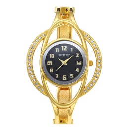KissICON KissIcon Women's Watch Gold Tone Stainless - Light
