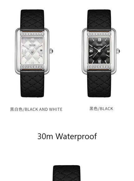KissICON KissIcon Women Watch Diamond Waterproof Calendar - Stylish