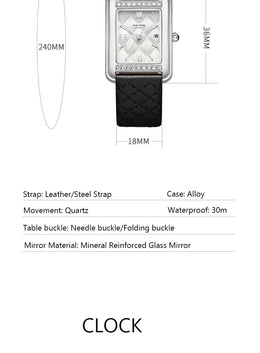 KissICON KissIcon Women Watch Diamond Waterproof Calendar - Stylish