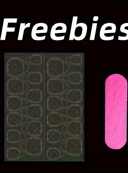 KissICON KissIcon Y2K Duckbill PressOn Nails Set - Glitter