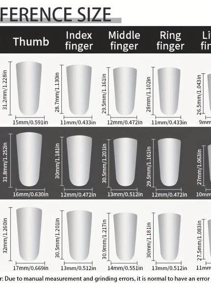 KissICON KissIcon Y2K Duckbill PressOn Nails Set - Glitter