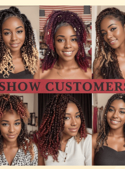 KissICON Kissicon Yorostar 8 Crochet Hair Extensions