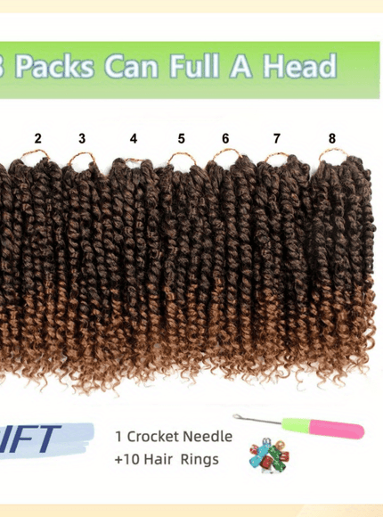 KissICON Kissicon Yorostar 8 Crochet Hair Extensions