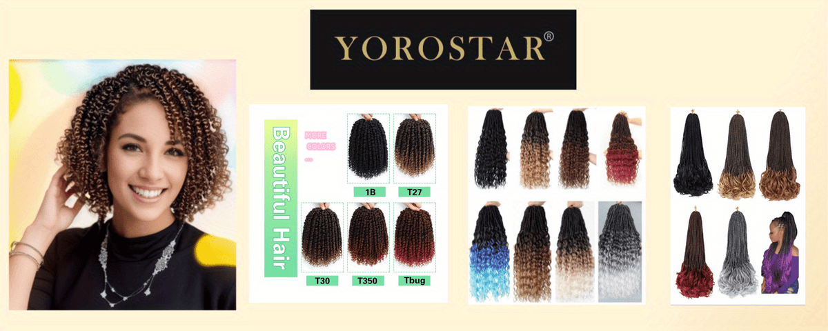 KissICON Kissicon Yorostar 8 Crochet Hair Extensions
