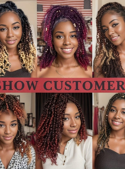 KissICON Kissicon Yorostar 8 Crochet Hair Extensions