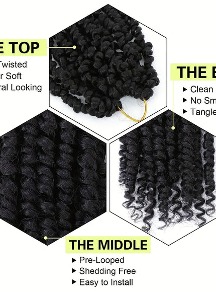 KissICON Kissicon Yorostar 8 Crochet Hair Extensions