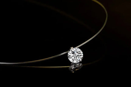 KissICON Kissicon Zircon Necklace – Clear Pendant Shine