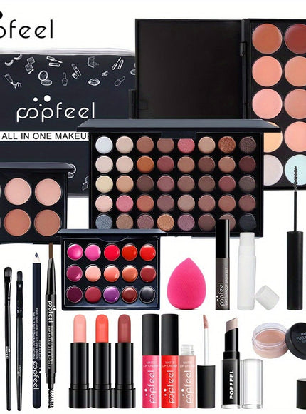 KissICON KIT003 Popfeel 24pc Makeup Set – Perfect Beginner Holiday
