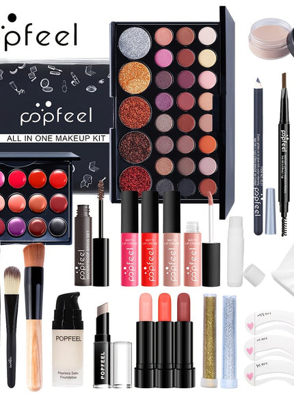 KissICON KIT004 Beginners Complete Eyeshadow Makeup Kit