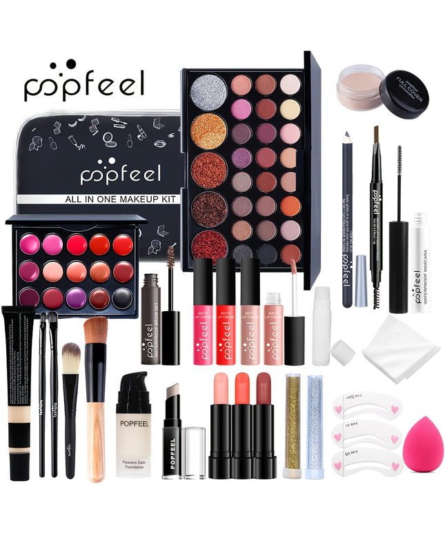 KissICON KIT004 Beginners Complete Eyeshadow Makeup Kit