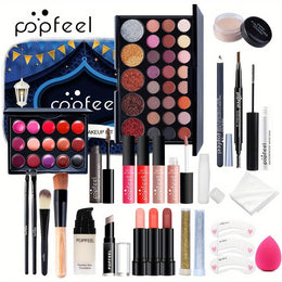 KissICON KIT004K Popfeel 27pc Glamorous Makeup Kit Elegant