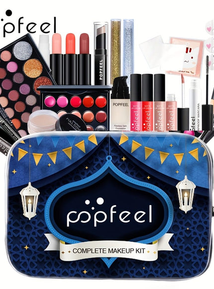 KissICON KIT004K Popfeel 27pc Glamorous Makeup Kit Elegant