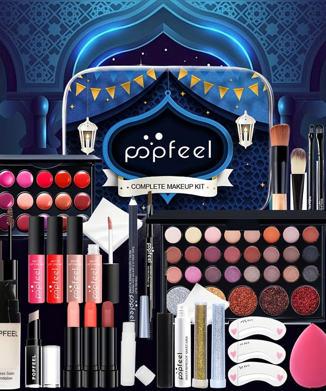 KissICON KIT004K Popfeel 27pc Glamorous Makeup Kit Elegant