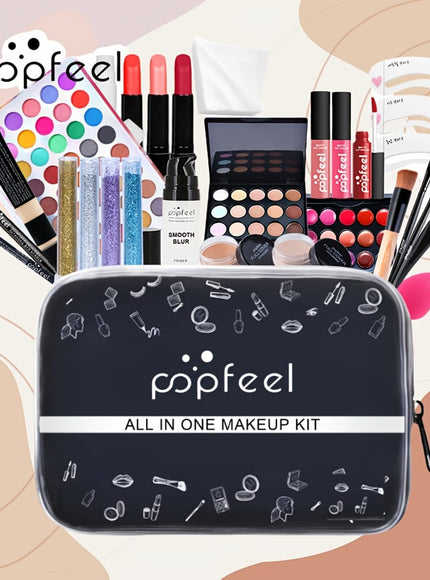 KissICON KIT005 Popfeel Allinone Travel Makeup Kit