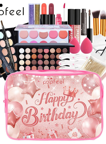 KissICON KIT005B-3 Popfeel Birthday Gift Box – Sparkle Shine Makeup