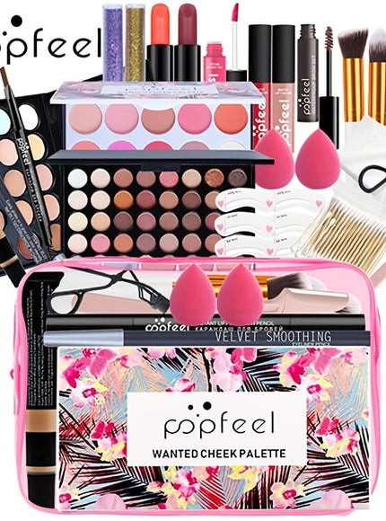 KissICON KIT005B Beginners Complete Eyeshadow Makeup Kit