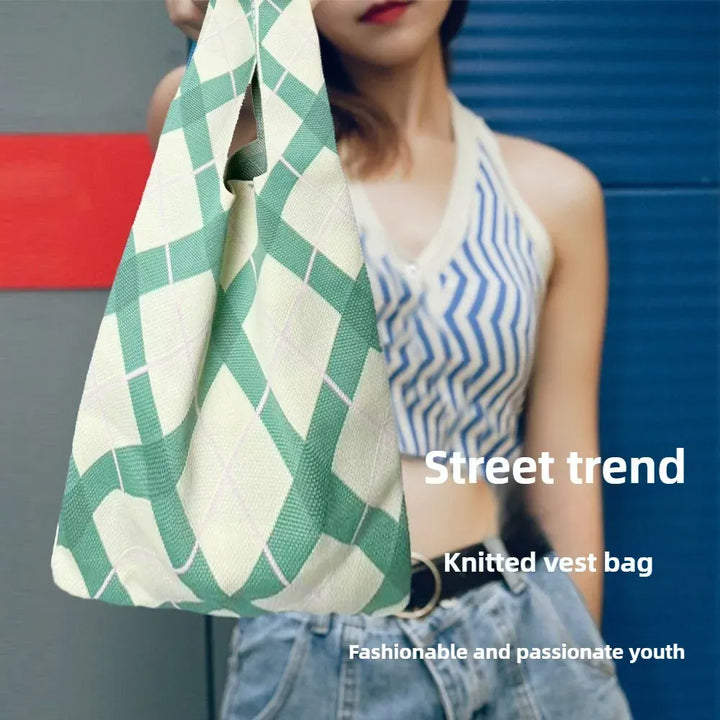 Knitted Handbag – Work Commuter Women's