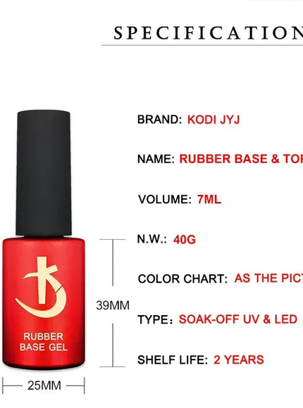 KissICON KODI JYJ Latest Thick Nail Base Coat 7ml
