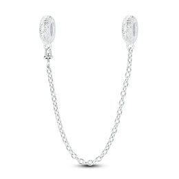 KissICON KTC1162 925 Sterling Silver Safety Charms  Series Snowflakes Stars Moon Heart Bow Fit Original  Bracelets DIY Jewelry Gift for Women