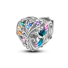 KissICON KTC1173 Hot Sale 925 Silver Butterfly Chameleon Owl Sunflower Charms Fit Original Bracelet Necklace DIY Bead For Women Jewelry