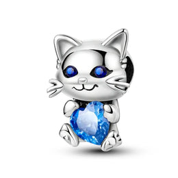 KissICON KTC676 Hot Sale 925 Silver Butterfly Chameleon Owl Sunflower Charms Fit Original Bracelet Necklace DIY Bead For Women Jewelry