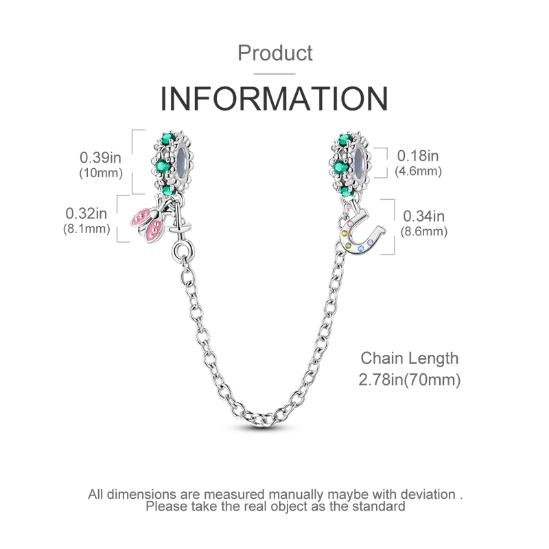KissICON KTC740 925 Sterling Silver Safety Charms  Series Snowflakes Stars Moon Heart Bow Fit Original  Bracelets DIY Jewelry Gift for Women