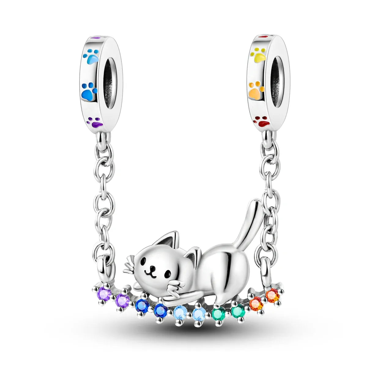 KissICON KTC827 925 Silver Pink Ballet Skates Shoes Charms Fit Original Bracelet Necklace DIY Bead For Women Jeweli Make Gift