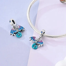 KissICON KTC830 925 Pure Summer Fruit Handbag Pendant Hanging Bead Suitable for Original Pandora Bracelet Women DIY Exquisite Gift