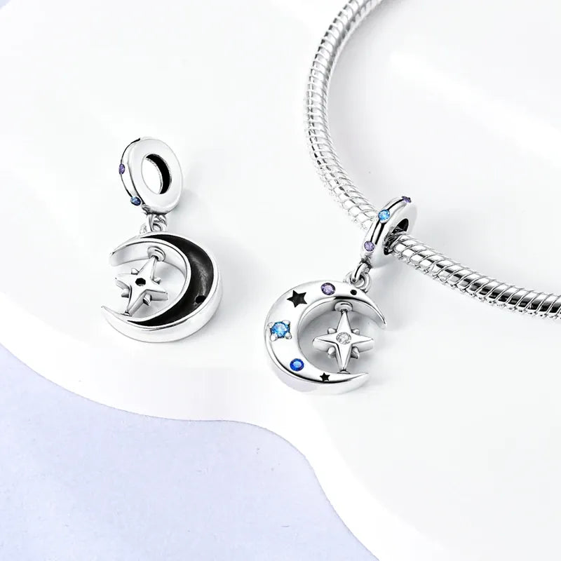 KissICON KTC857 925 Pure Summer Fruit Handbag Pendant Hanging Bead Suitable for Original Pandora Bracelet Women DIY Exquisite Gift