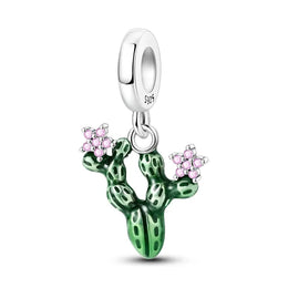 KissICON KTC886 925 Pure Summer Fruit Handbag Pendant Hanging Bead Suitable for Original Pandora Bracelet Women DIY Exquisite Gift